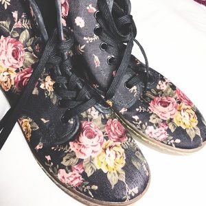 Floral Boots